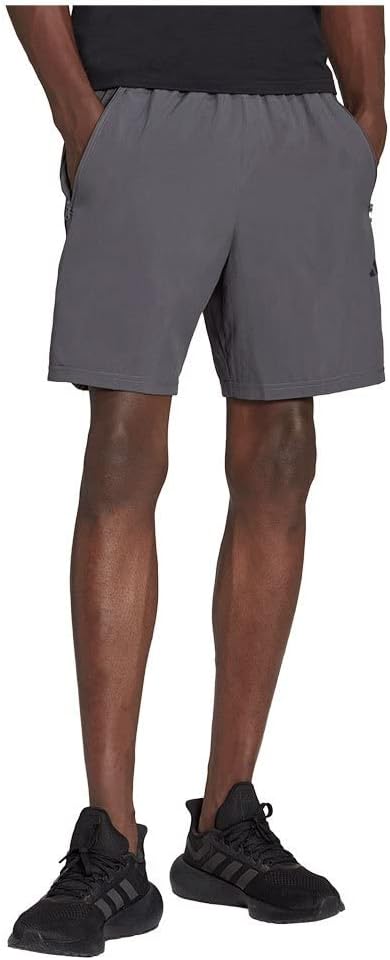 adidas mens TR-ES WV SHO GREFIV/BLACK IC6978 TRAINING SHORTS for Men Shorts