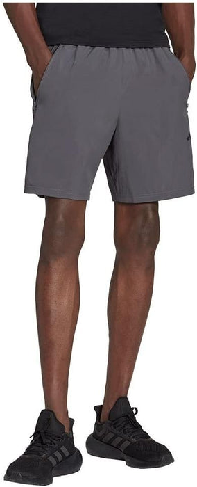 adidas mens TR-ES WV SHO GREFIV/BLACK IC6978 TRAINING SHORTS for Men Shorts