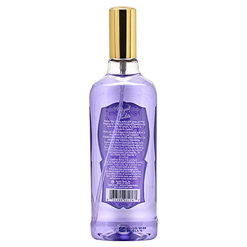 Royal Violets Baby Cologne with Aloe Vera for Baby Sensitive Skin, Relaxing Aroma, 7.6 Fl Oz Plastic Bottle