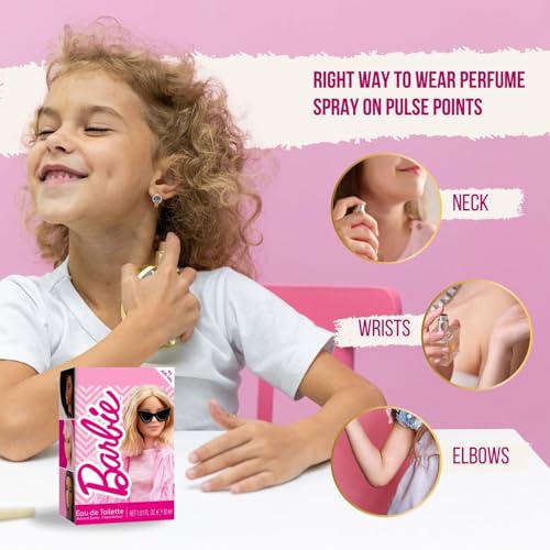 Mattel Barbie for Kids Edt Spray, 1.02 Oz