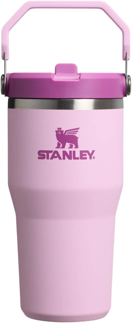 Ice Flow GO 600ml/20oz Flip Straw Wtr Btl Cherry Blossom