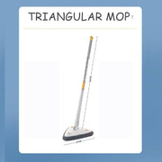 Floret 360 Triangle Mops for Floor, Push-Pull Automatic Self Squeezing Mop,Microfiber Dust Flat Cleaning Kitchen Mops for Floor Wall Window