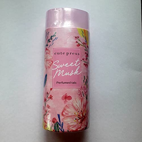 DAONEG CANERO Cute press Body Powder Sweet Musk Perfumed Talcum (100 g.)
