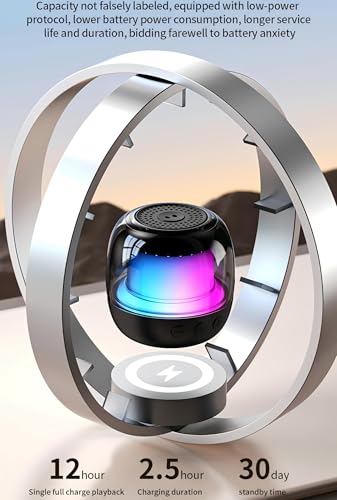 Bluetooth Speaker with RGB Light - Portable Waterproof Wireless Speaker, Multifunctional Phone Stand for iPhone 16/15/14/13/12 Series, Ideal Shower Speaker and Birthday Gift for Everyone (M88)