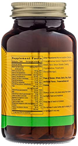 Sunshine Nutrition A To Z Men's Multivitamins 100 Vegetarian Tablets | For Daily Nutrition Requirement