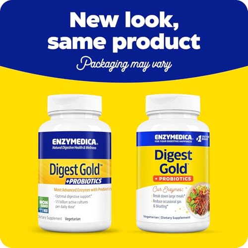 ENZYMEDICA Digest Gold + Probiotics, 90 Capsules