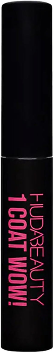 Huda Beauty 1 Coat WOW Extra Volumizing and Lifting Mascara Mini, 2ml