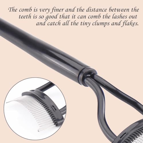 MOMENT Eyelash comb - Eyelash Separator Tool Metal Teeth lash Comb - Eye lash comb Separator Tool
