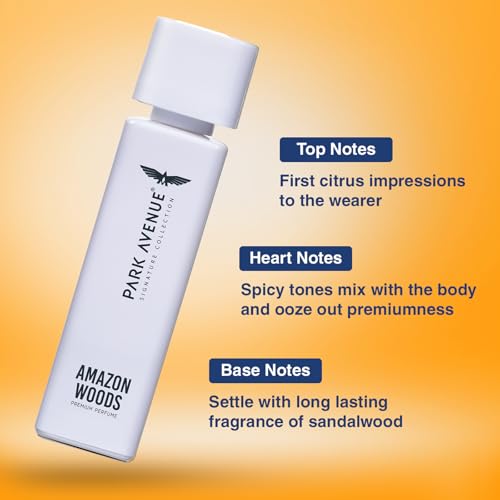 Park Avenue Voyage Signature Collection | Perfume for Men | Fresh Long-lasting Aroma ??Amazon Woods Premium Perfume | 120ml