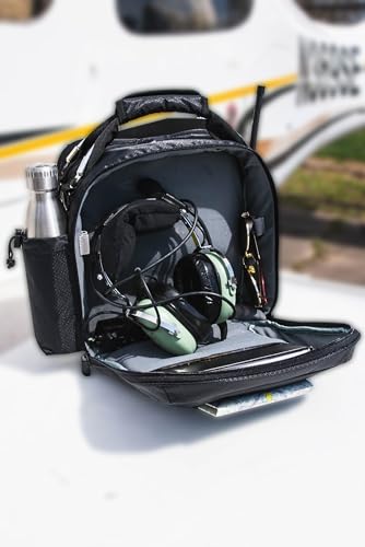 FlightPro TechSierra Pilot Bag, Aviation Flight Bag for General Aviation Pilots