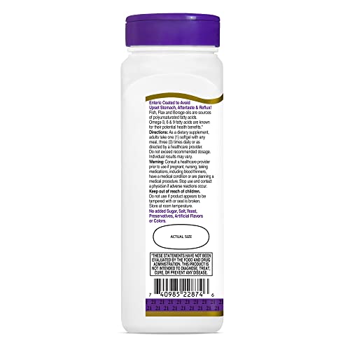 21st Century Triple Omega Complex E.C. Sg - 90 Capsules