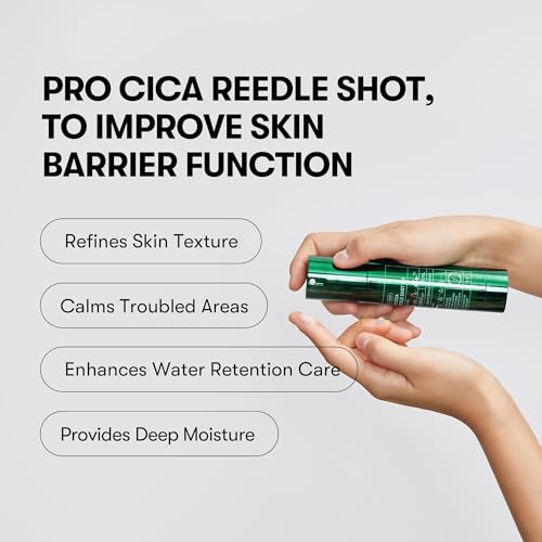 VT COSMETICS Pro Cica Reedle Shot 100 | Centella Asiatica Microneedling Serum, Cica Exosome, Soothing, Hyaluronic Acid, Soft Skin, Glass Skin, Korean Skin Booster 1.69 Fl Oz.(50ml)
