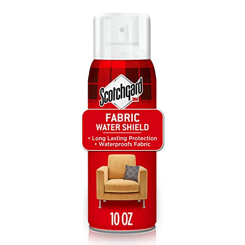 Scotchgard Fabric Water Shield 10 oz (283ml), 1 can/pack | Repels Spills | Blocks stains | Ideal for Couches, Pillows, Shoes | Long Lasting Protection | Dries quickly and odorless