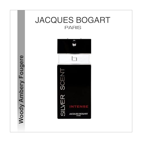Jacques Bogart Silver Scent Intense For Men - Eau de Toilette, 100 ml