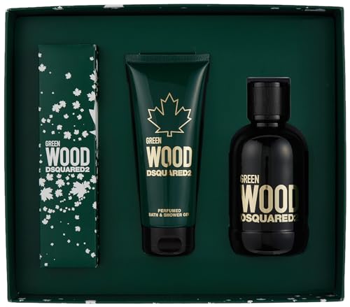 DSQUARED2 GREEN WOOD POUR HOMME EDT 100 ML GIFT SET