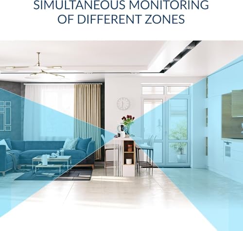Dual lens Camera HD 4MP Wifi & 4G Sim dual system Smart security Camera 360° indoor, Two way Audio Human Intrusion Detection, Day & night vision Phone alert.