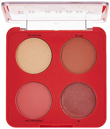 The CrÃ¨me Shop Eyeshadow Palette. Pigmented Matte & Shimmer Finish. Shades Of Brown, Red, Nude. Made In Korea. -So Shady,Heartbreaker