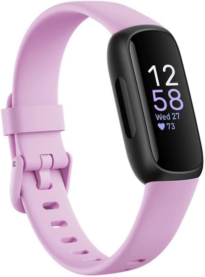 Fitbit Inspire 3 Activity Tracker with 6-months Premium Membership Included, up to 10 days battery life and Daily Readiness Score - Black/Midnight Zen, One Size