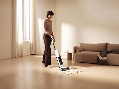 Xiaomi Truclean W20 Wireless 3-in-1 Wet/Dry Vacuum Cleaner, 15,000 Pa Suction Power, Self-Cleaning & Drying, 780 ml Water Tank, Anti-Hair, Edge Cleaning, 2500 mAh Battery, LED Display, White