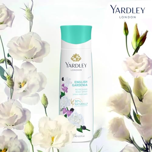 Yardley London English Lavender Perfumed Gift Set - Eau De Toilette 125ml + Body Spray 150ml Floral Aromatic Freshness, Relaxing & Calming Scent For Women