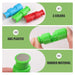 6pcs Food Bags Squeeze Clips, Push-To-Slip Non-Slip Food Bag Clips, Reusableeasy to Squeeze and Lock Bag Clips for Food Storage Suitable for Dried Fruit Food Sandwich Bread Storage(3 colours)