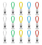 Rayyan Towels Clip, Beach Towel Hanging Clips, Laundry Small Decorative ClothespinsTowel Clothesline Clip, Towel Clips Mini Clothes Pin Tea Towel Rack for Kitchen(Pack of 15)