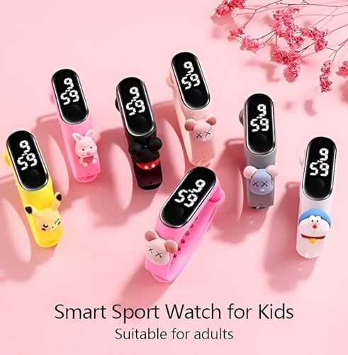 LAVISHINE Kids Children Watches for Boy Girls LED Digital Watch Fashion Sport Silicone Bracelet Watches, Birthday Gift