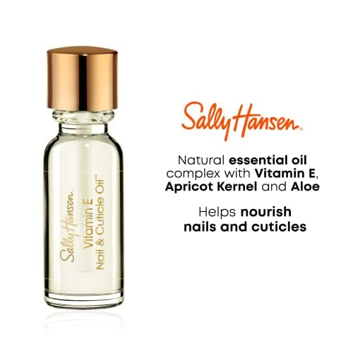 Sally Hansen Vitamin E Nail And Cuticle Oil, 0.45 Fluid Ounce