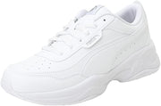 Cilia Mode womens Sneaker - Puma White-Puma Silver