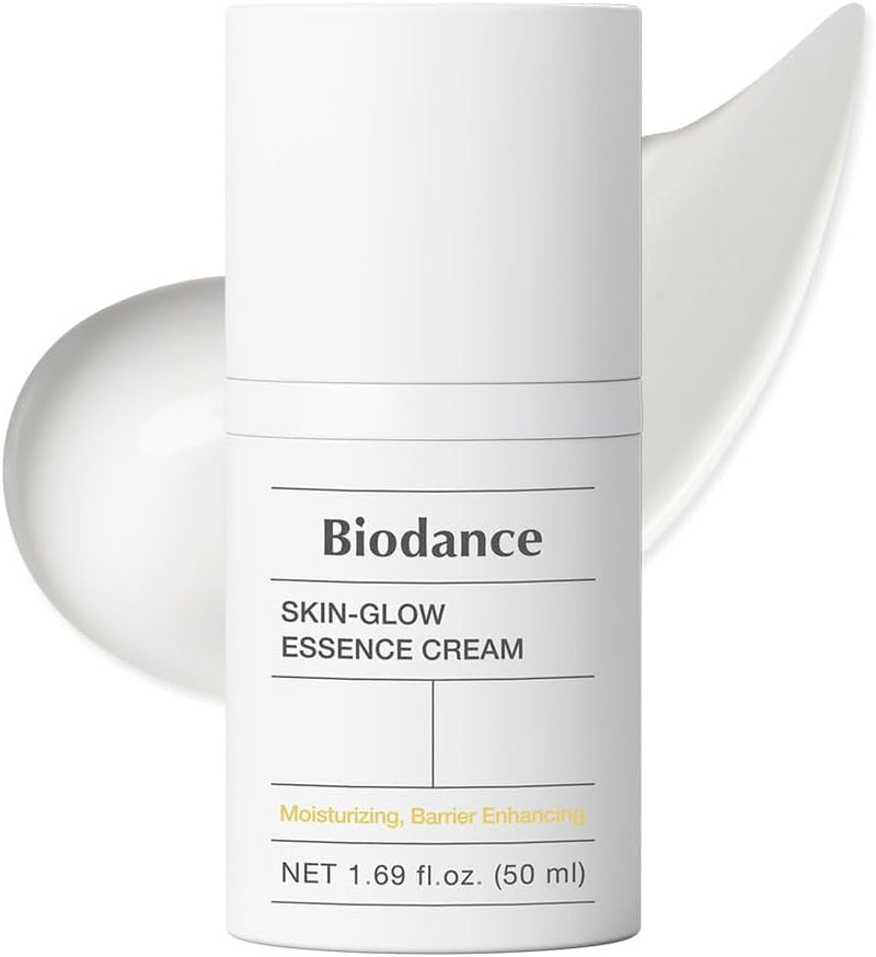 Skin-Glow Essence Cream, Moisturizing, Anti-Aging, Hyaluronic Acid & Ceramide Facial Moisturizer, Korean Skincare 1.69 fl.oz, 50ml - Skin-Glow 49.98 ml (Pack of 1)