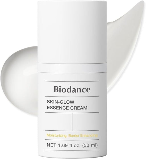 Skin-Glow Essence Cream, Moisturizing, Anti-Aging, Hyaluronic Acid & Ceramide Facial Moisturizer, Korean Skincare 1.69 fl.oz, 50ml - Skin-Glow 49.98 ml (Pack of 1)