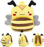 Cartoon Animal Backpack, Cute Toddler Bag Cute School Bags for 2-5 Years Kids, Gift for Kindergarten Kids - Yellow-bee