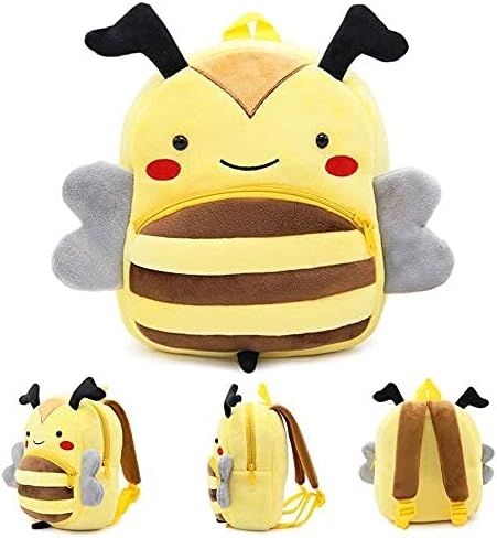 Cartoon Animal Backpack, Cute Toddler Bag Cute School Bags for 2-5 Years Kids, Gift for Kindergarten Kids - Yellow-bee