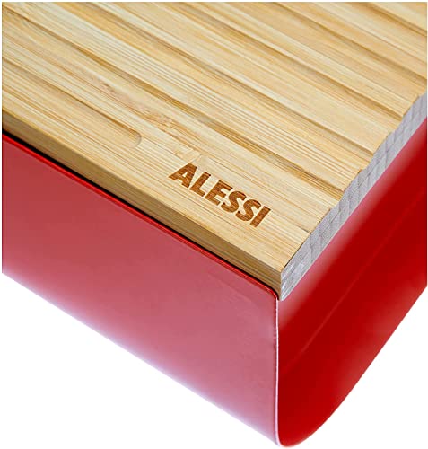 Alessi Mattina Bread bin, Warm Grey