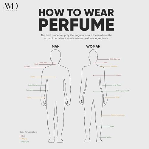 AMD Perfumes Heaven Mens Perfume - Classic Perfume for Men - Long Lasting Men's Fragrances Eau de Parfum EDP 100ml
