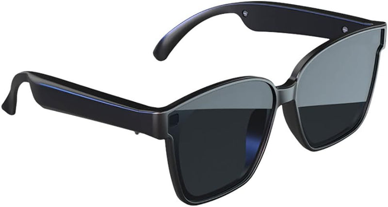 Smart Glasses, Bluetooth Audio Sunglasses, sunshine Bluetooth Sunglasses,Open Ear Style Smart Glasses Listen Music and Calls with Volume UP and Down,Bluetooth 5.0 Audio Glasses and IP44 Waterproof