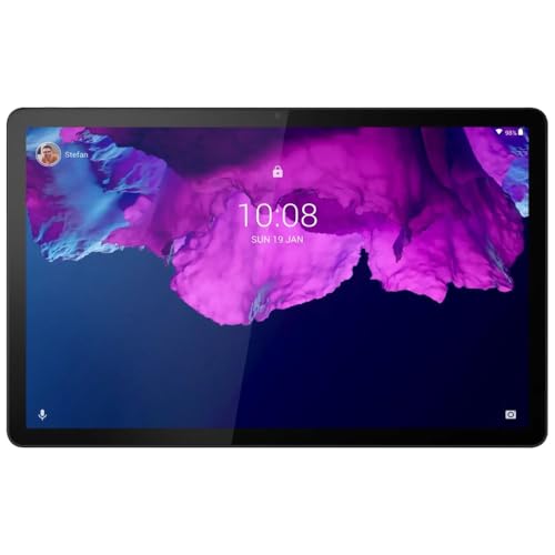 Lenovo Tab P11 4GB  64GB Storage 11" Stunning 2K Resolution Display with Snapdragon 662 Processor International Version - Slate Gray (Charging Adapter Sold Separately)