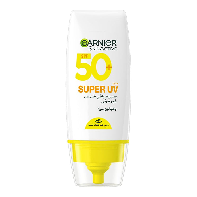 Garnier Skin Active Invisible Serum Sunscreen Vitamin C SPF50+ 30 ml.