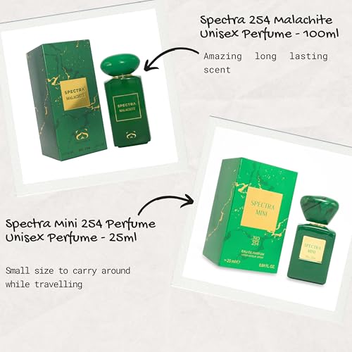 Spectra 254 Malachite EDP Unisex Perfume - 100ml