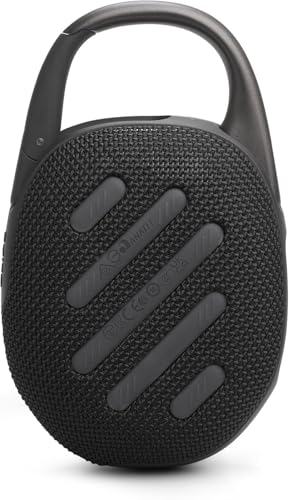 New J.B.L Clip 5 Waterproof Bluetooth Speaker – Ultra-Portable, 12H Playtime, AURACAST (Multi-Speaker Connectivity, Black Orginal