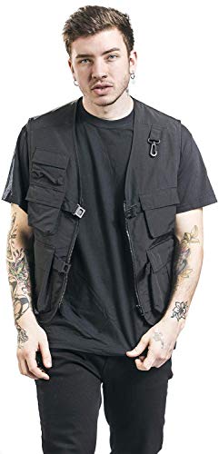 Urban Classics Men's Tactical Vest Jacket
