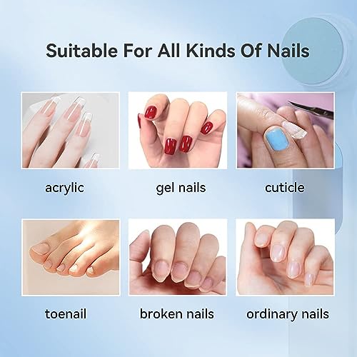 Azonee Electric Nail Drill Machine, 6 in 1 Electric Nail Files and Buffer Set, Professional Manicure Pedicure Kit, Efile Cordless Nail Drill, Portable Manicure Tools for Professional Beginner