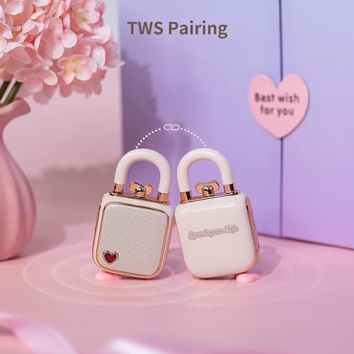 Divoom Divooom LoveLock Bluetooth Speaker - Pink