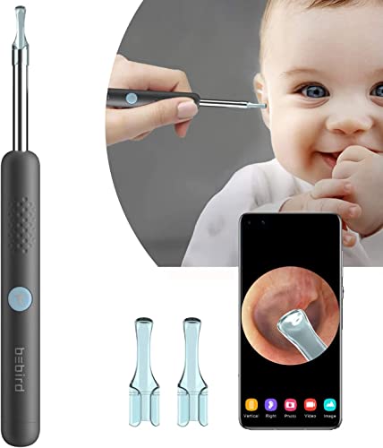 BEBIRD Original R1 Ear Wax Removal Replacement Accessories Set, Ear Spoons Earpick for Kids Adults & Pets - 4 Pieces