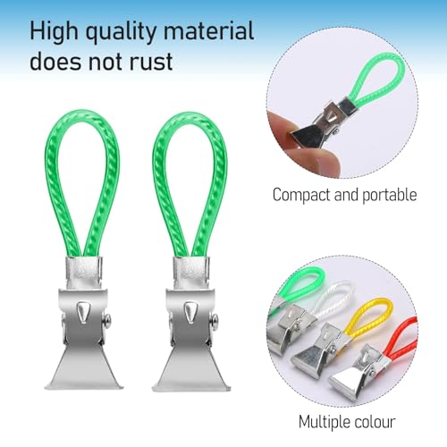 Rayyan Towels Clip, Beach Towel Hanging Clips, Laundry Small Decorative ClothespinsTowel Clothesline Clip, Towel Clips Mini Clothes Pin Tea Towel Rack for Kitchen(Pack of 15)