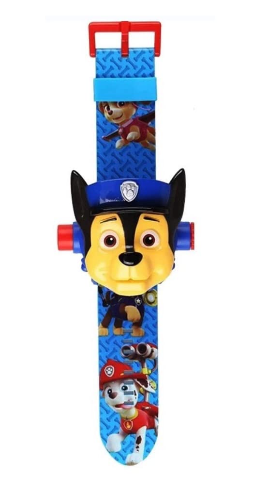 BBYY Children's Watch With Projector - 3D Doll Watch Flip, Outdoor Sports Toys, Digital Display, Adjustable Strap - Birthday Gift for Boys and Girls (Archie)