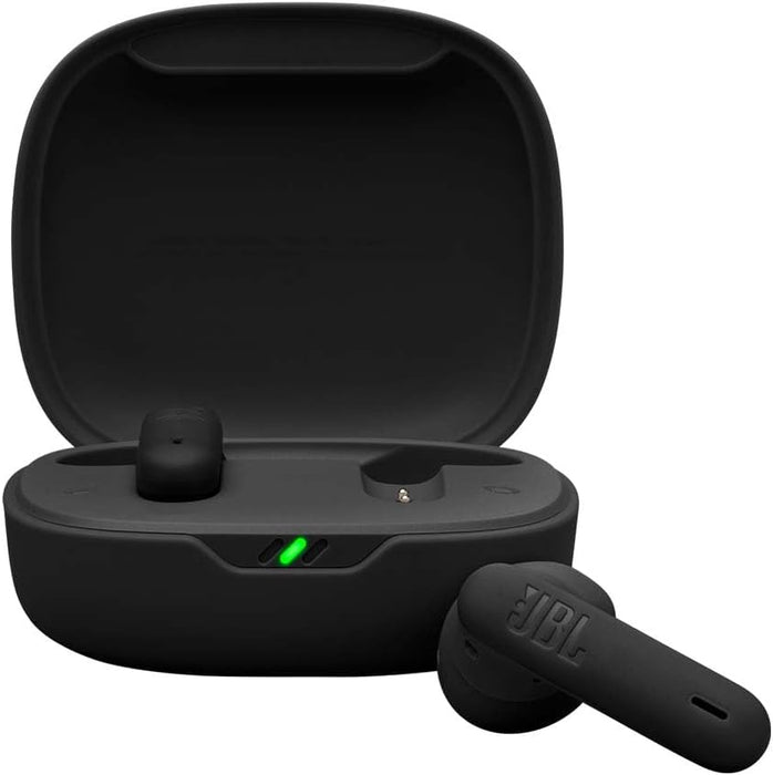 JBL Wave Flex True Wireless Earbuds, Deep Base Sound, Comfortable Fit, 32H Battery, Smart Ambient + Talkthru, Hands-Free Call, VoiceAware, Water and Dust Resistant - Blue, JBLWFLEXBLU