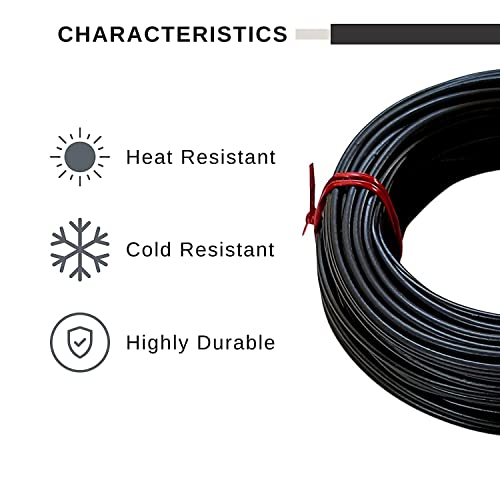 Aloud Creations PVC Coated Steel Wire Rope for Drying Clothes/ Clothesline, Length 20 Meter with 2 Plastic Hooks (Multi Colour) � Pack of 1