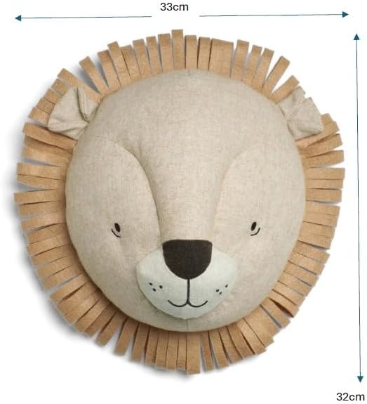 Mamas & Papas Nursery Décor, Born to be Wild, Wall Art, Lion