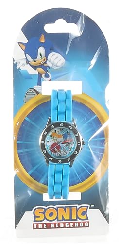 Sonic Boy's Analog Quartz Watch with Silicone Strap SNC9038